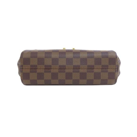 Pre Loved Louis Vuitton Lockme II Damier Ebene handbag Women Brown - Picture 4 of 8
